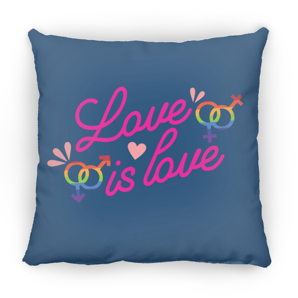 Love is Love Square Pillow