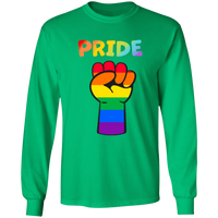 Rainbow Pride Fist Long Sleeve Shirt