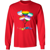 Pride Heart Balloons Long Sleeve Shirt