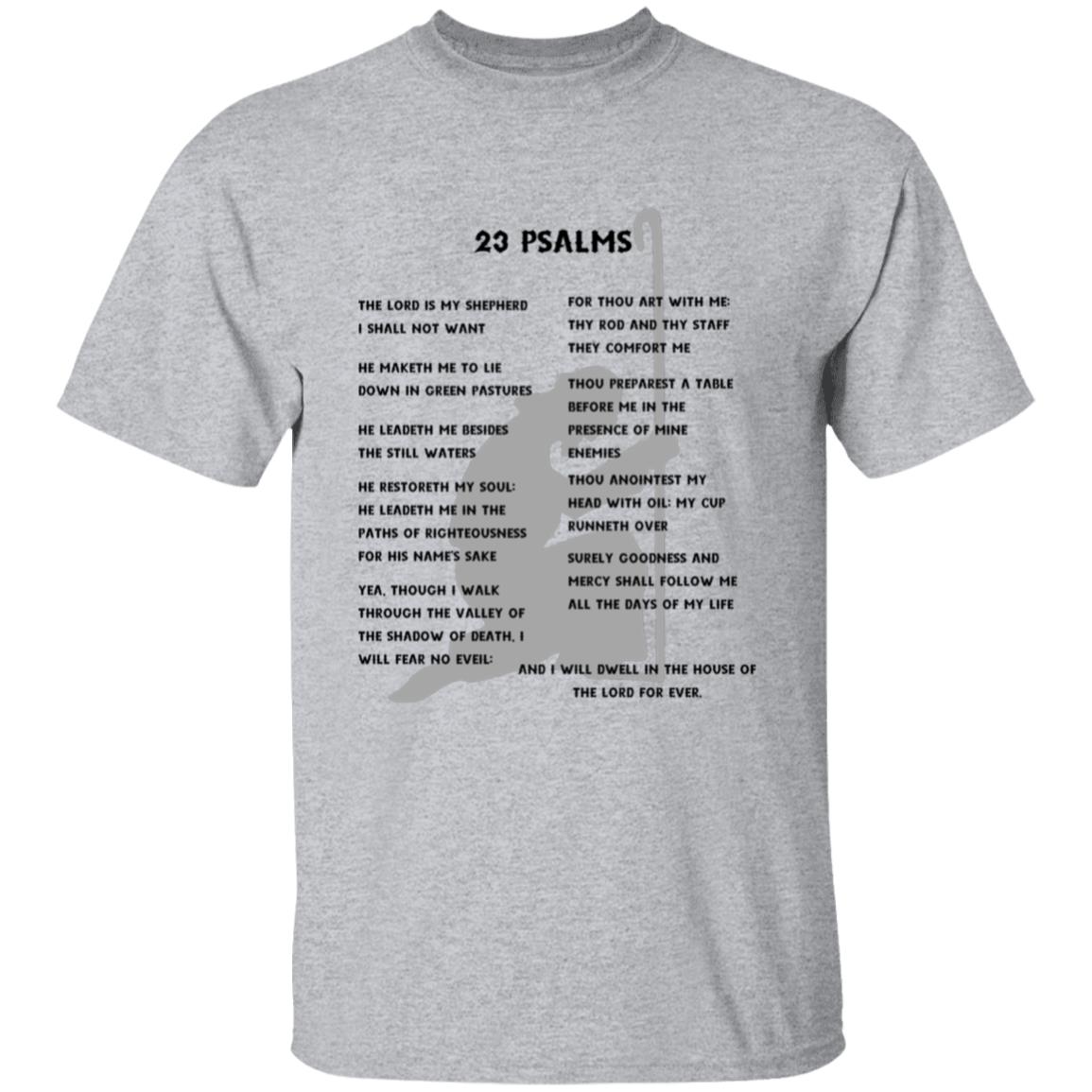 23 Psalms Youth Short Sleeve - Black