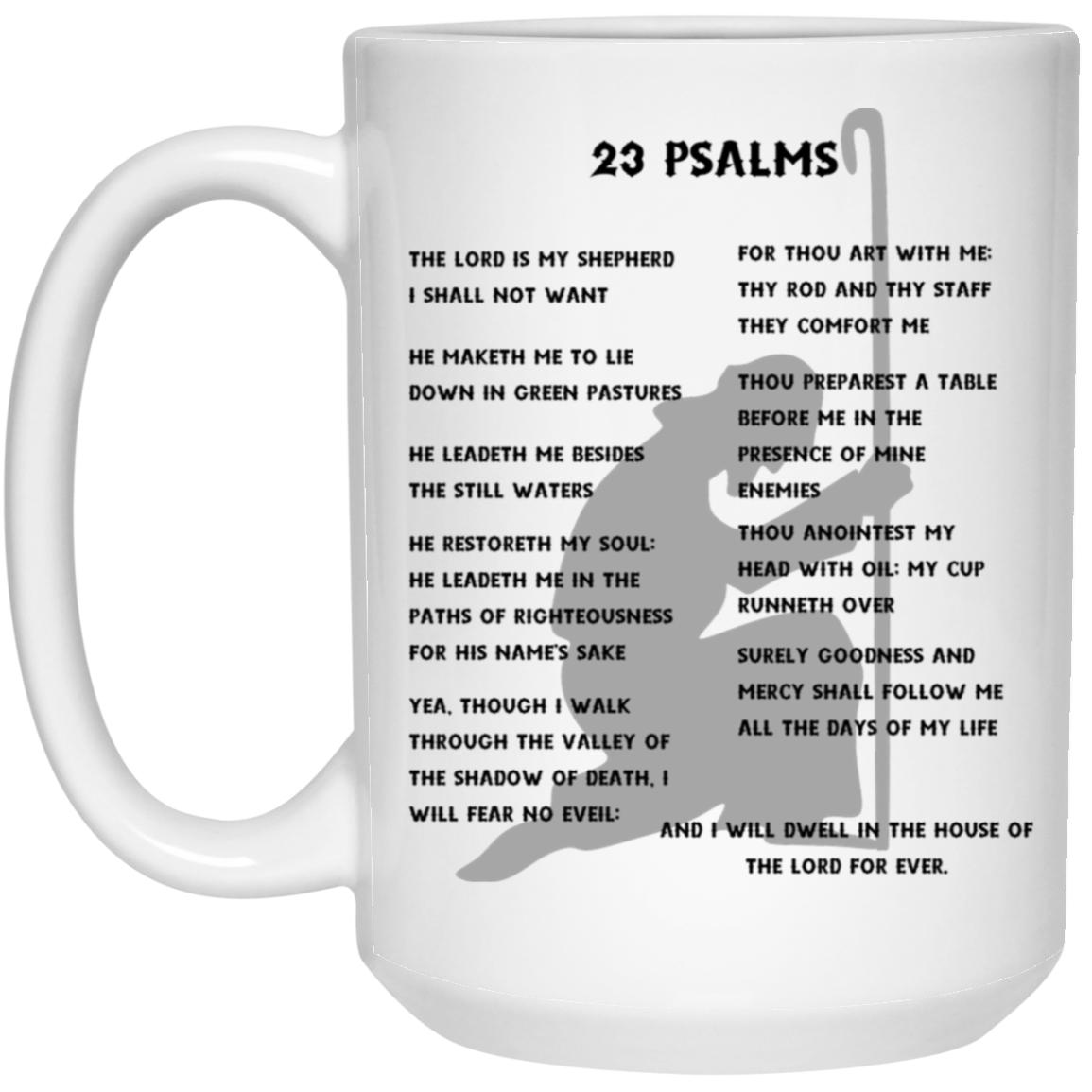 23 Psalms Mug
