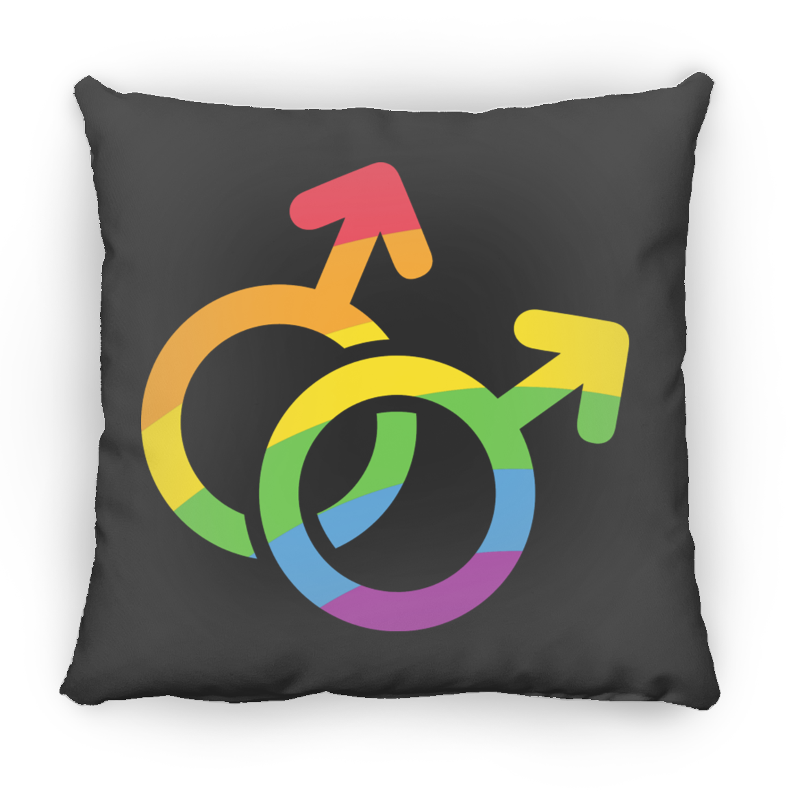 Male Pride Square Pillow