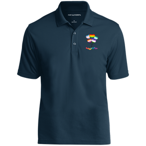 Pride Heart Balloons Short Sleeve Polo