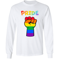 Rainbow Pride Fist Long Sleeve Shirt