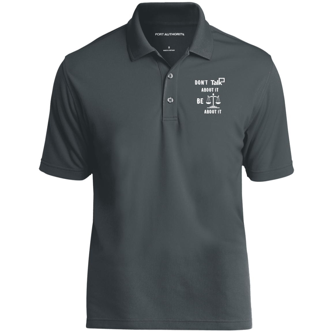 Don't Talk About It - Justice Short Sleeve Polo