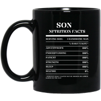 Nutrition Facts Mug - Son