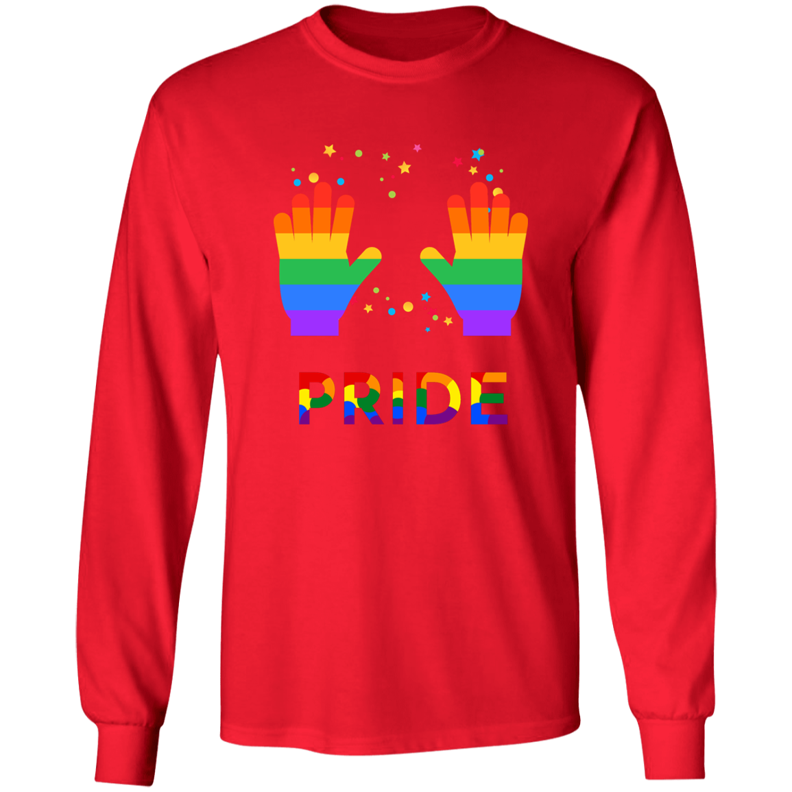 Pride Hands Long Sleeve Shirt