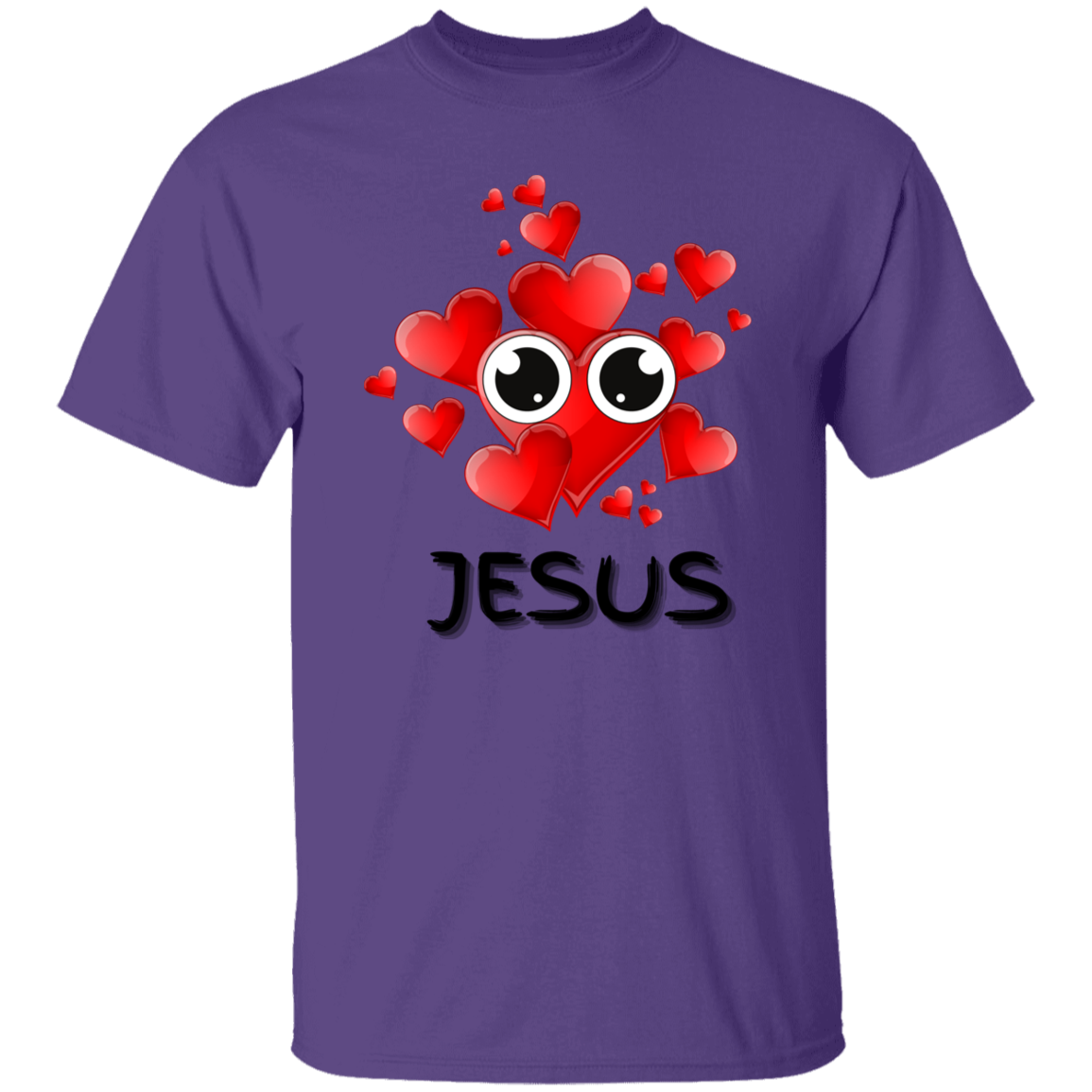 Eye Love Jesus Short Sleeve T-Shirt