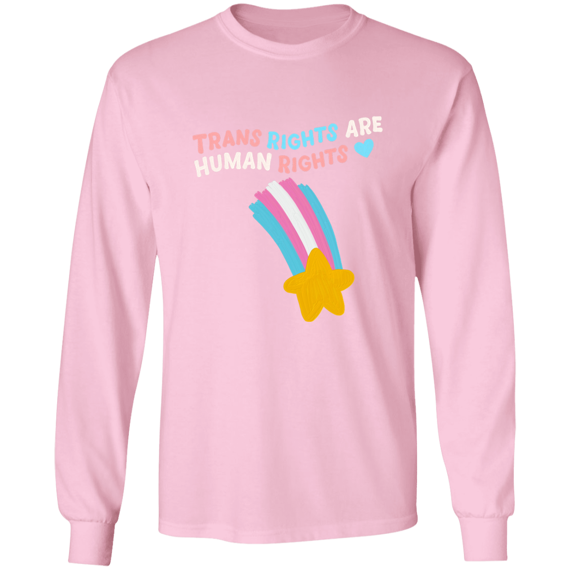 Trans Rights Long Sleeve Shirt