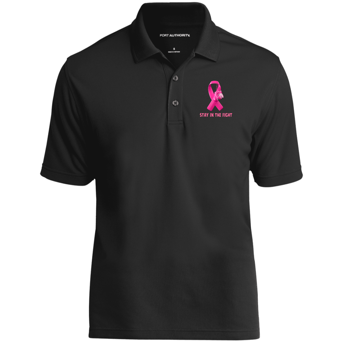 Stay in the Fight Short Sleeve Polo