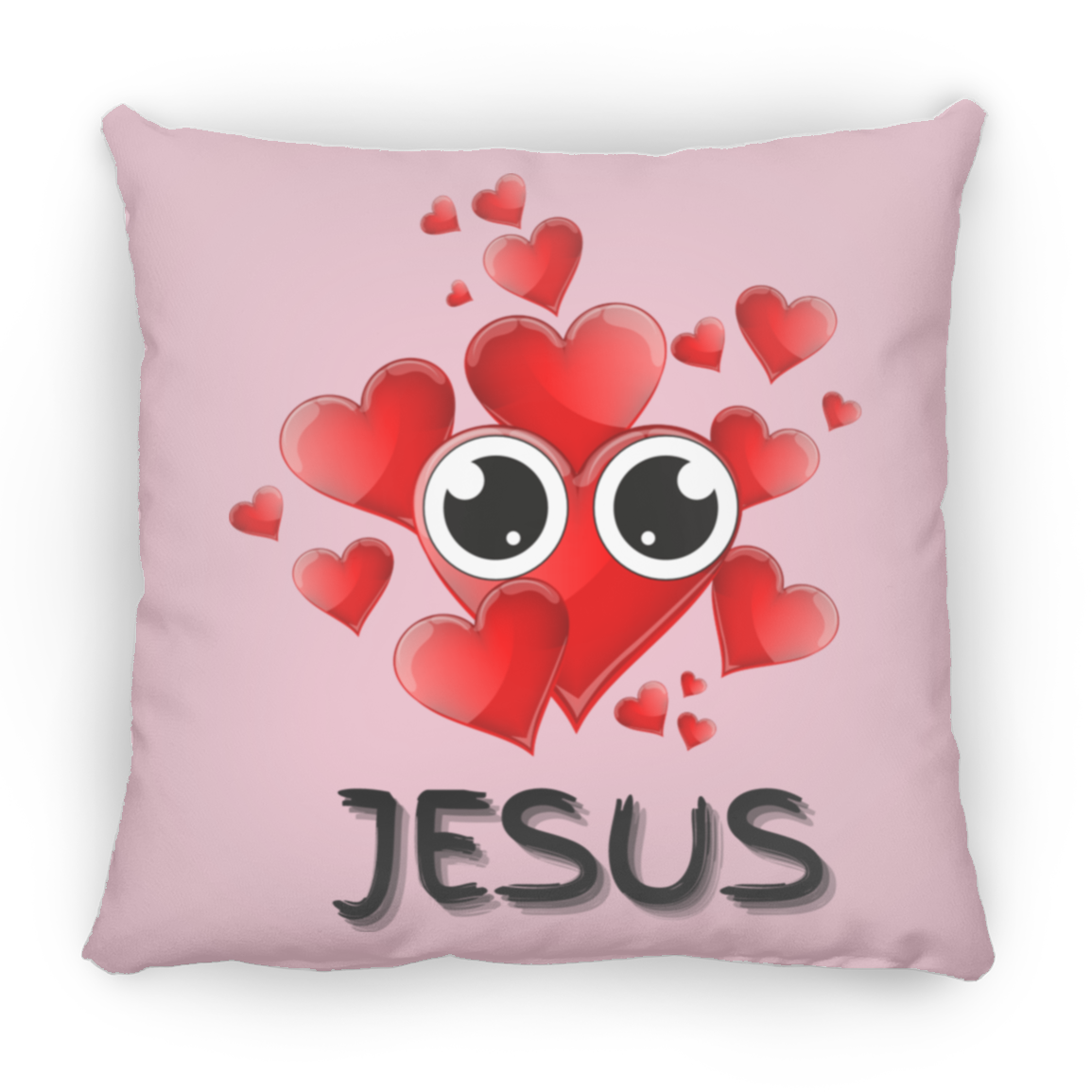 Eye Love Jesus Pillow