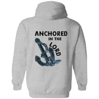 Anchored in the Lord Hoodie - Black