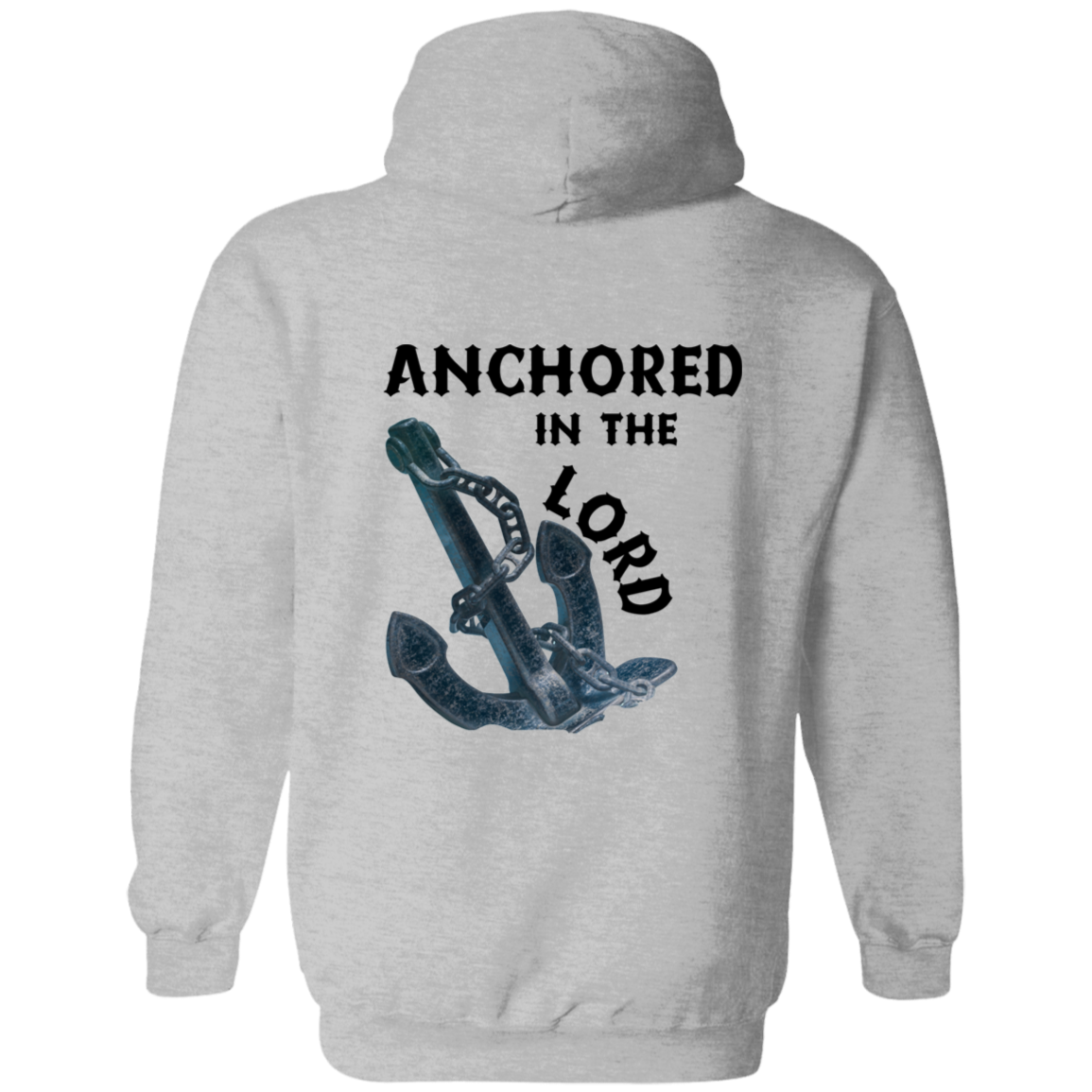 Anchored in the Lord Hoodie - Black