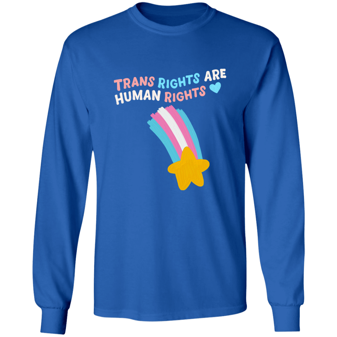 Trans Rights Long Sleeve Shirt