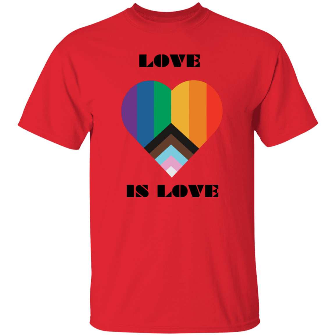 Heart Love is Love Short Sleeve Shirt