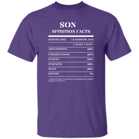 Nutrition Facts T-Shirt SS - Son - White