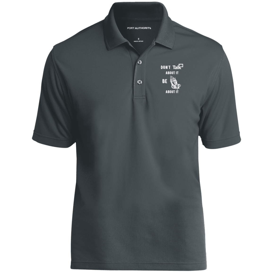 Don't Talk About It - Prayer Short Sleeve Polo