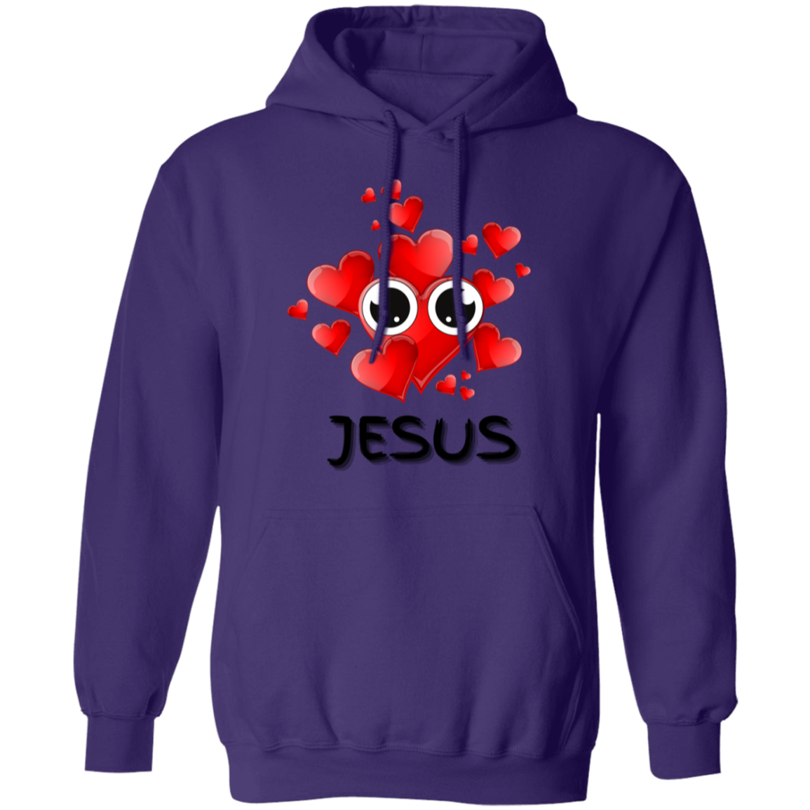 Eye Love Jesus Pullover Hoodie