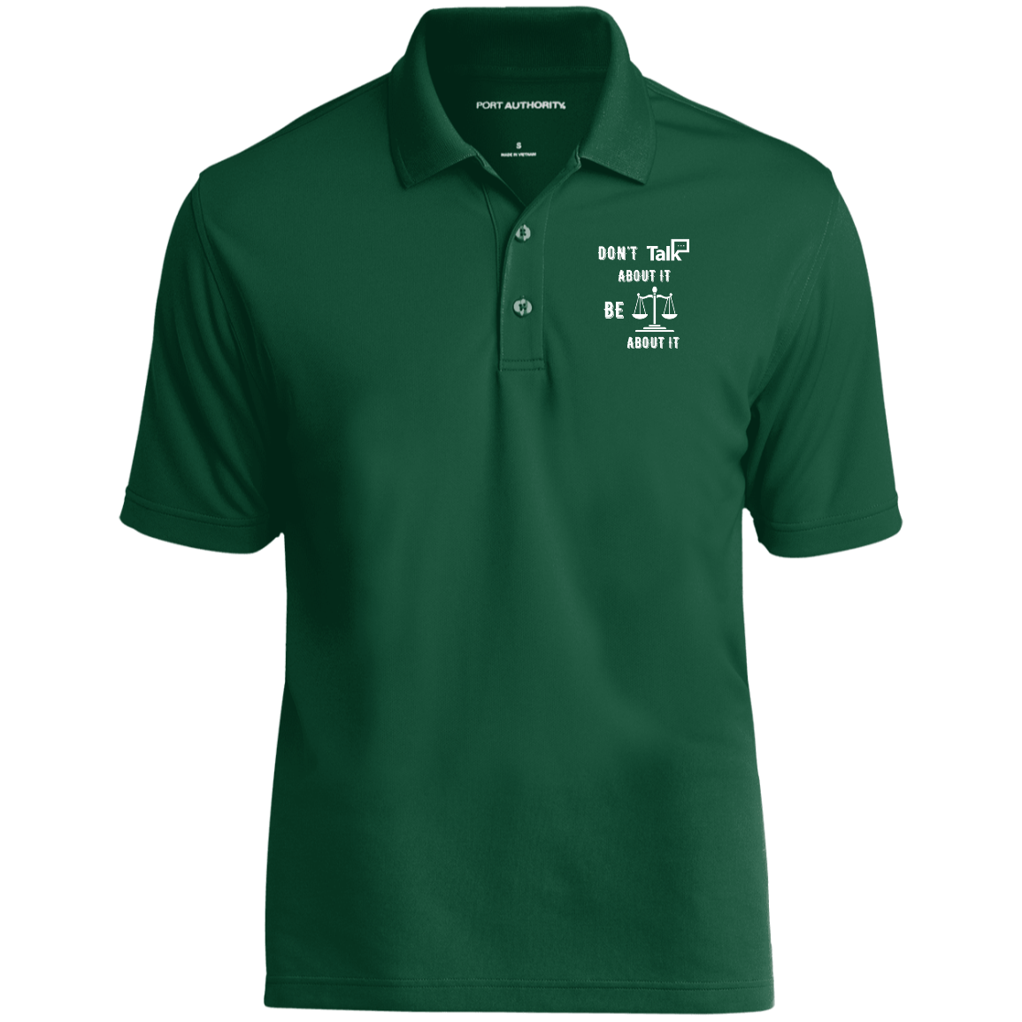 Don't Talk About It - Justice Short Sleeve Polo