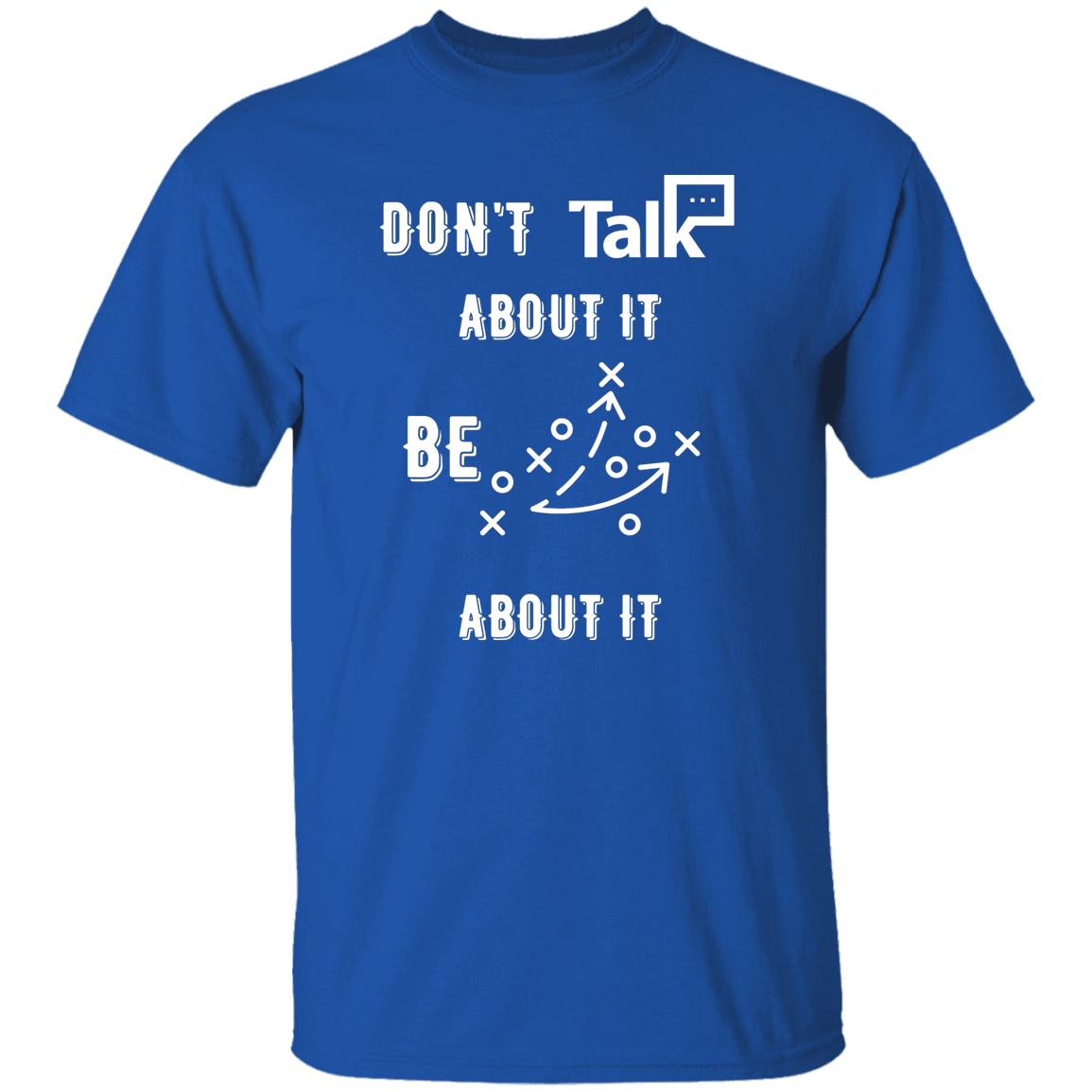 Don't Talk About It - Football Short Sleeve Shirt