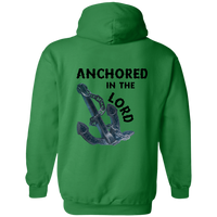 Anchored in the Lord Hoodie - Black