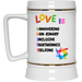Love is Unity Beer Stein 22oz.