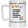 Love is Unity Beer Stein 22oz.