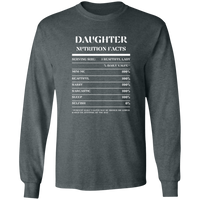 Nutrition Facts T-Shirt LS - Daughter - White