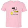 Let Your Light Shine Toddler Short Sleeve