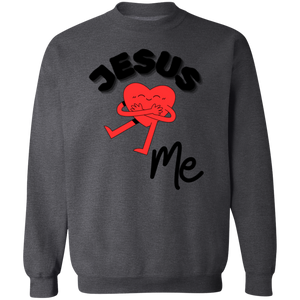 Jesus Loves Me Crewneck Pullover Sweatshirt