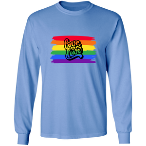 Love is Love Paint Long Sleeve Shirt