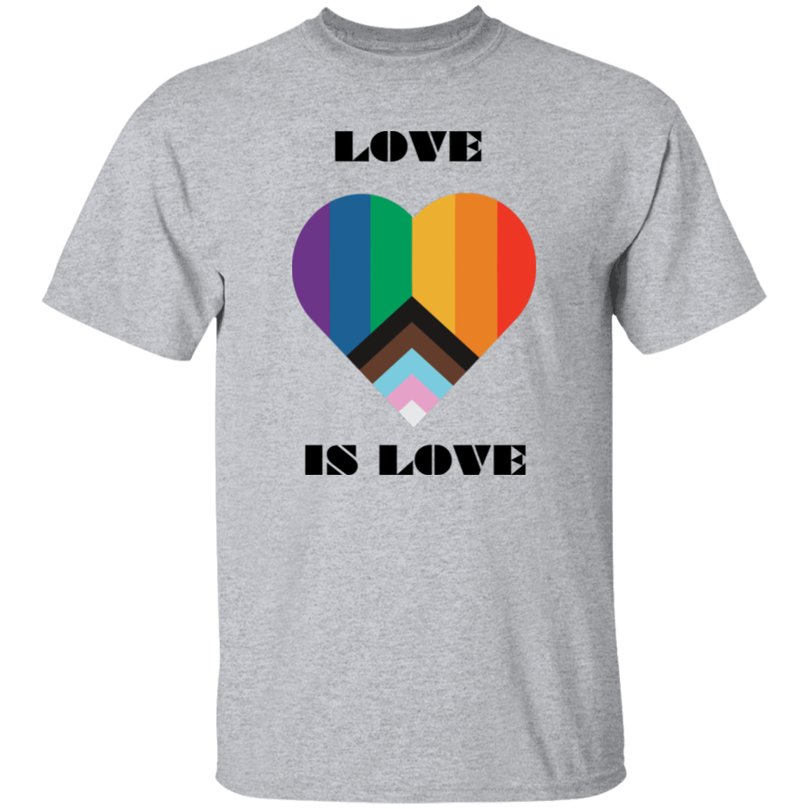 Heart Love is Love Short Sleeve Shirt