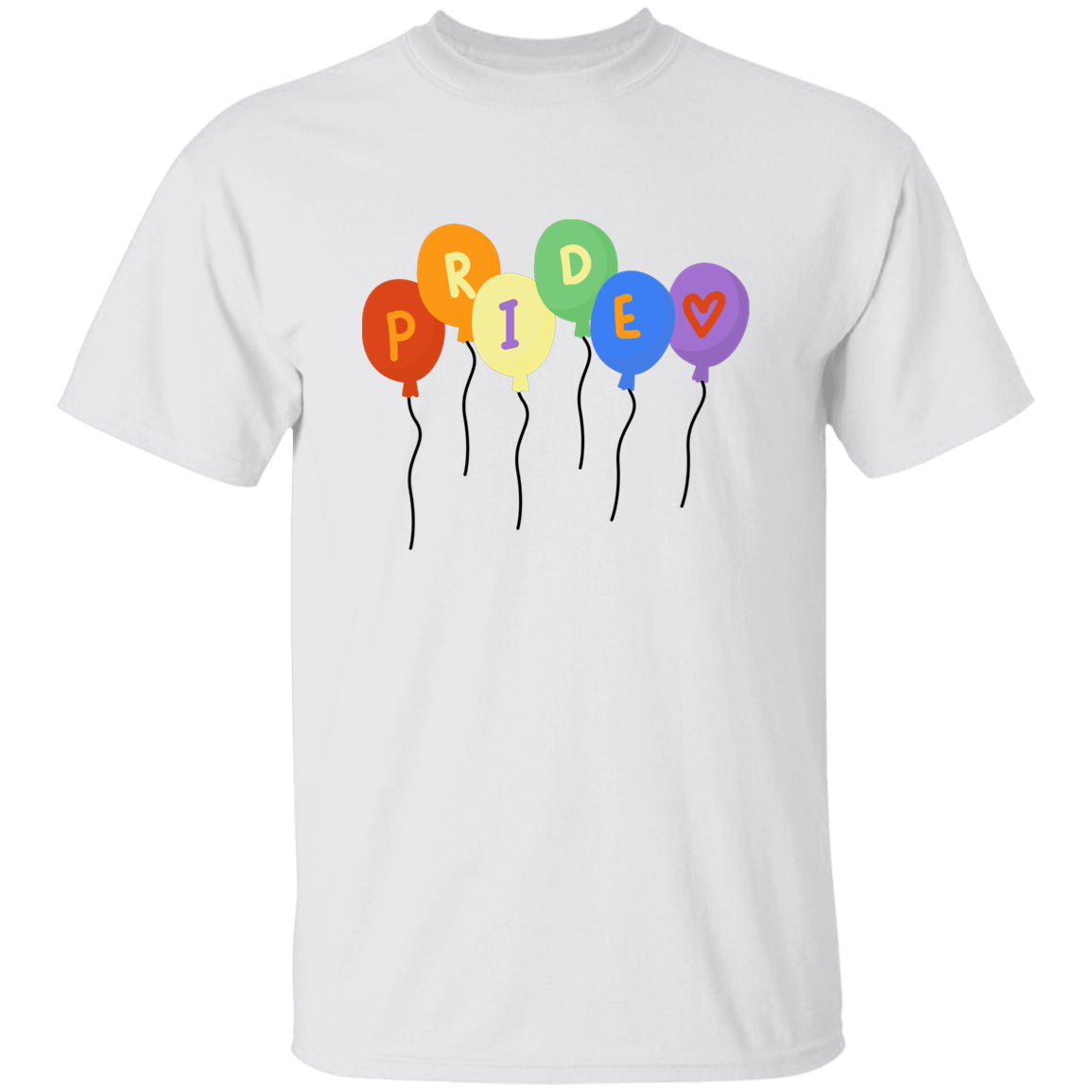 Pride Balloons Short Sleeve Shirt