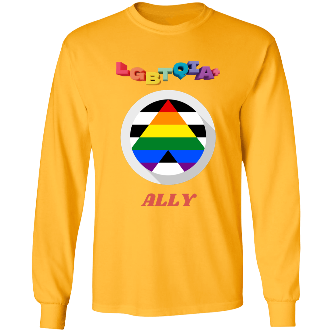 LGBTQIA+ ALLY Long Sleeve Shirt