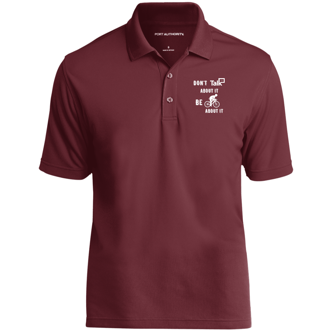 Don't Talk About It - Cyclist Short Sleeve Polo