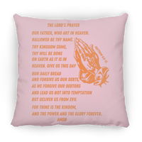 Lord's Prayer Pillow Orange