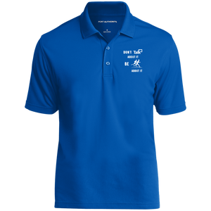 Don't Talk About It - Running Short Sleeve Polo