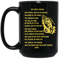 Lord's Prayer Mug Gold