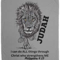 Judah I Can Do Cozy Plush Fleece Blanket