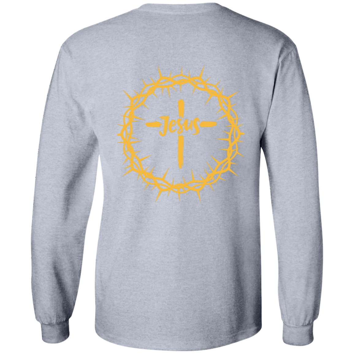 Jesus Crown Long Sleeve T-Shirt