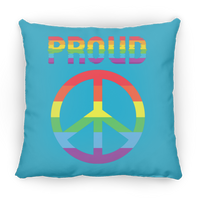Proud Peace Square Pillow