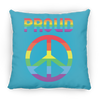 Load image into Gallery viewer, Proud Peace Square Pillow