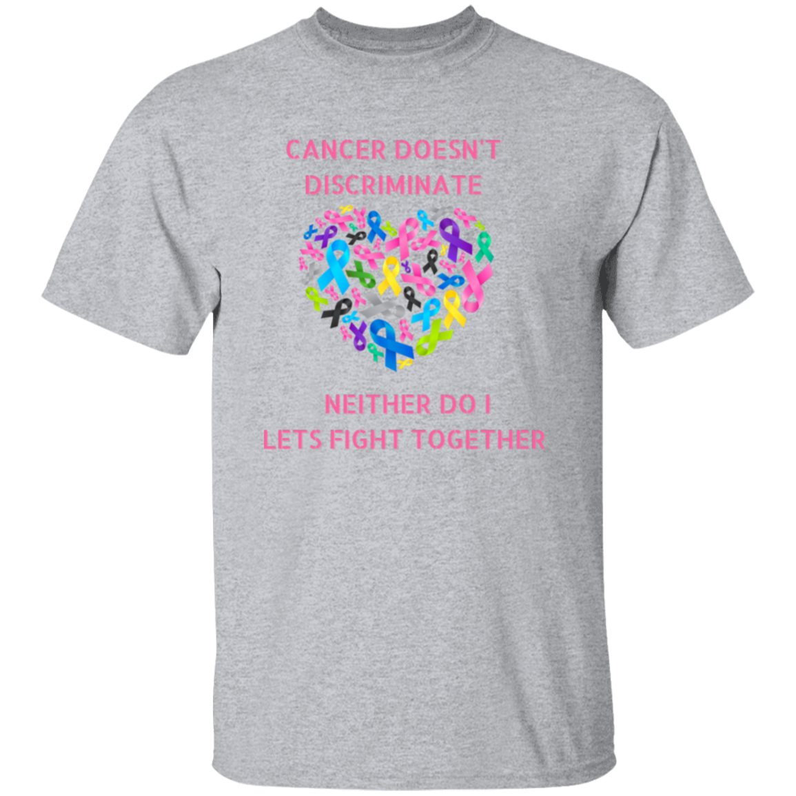 Cancer Doesn't Discriminate Short Sleeve Shirt