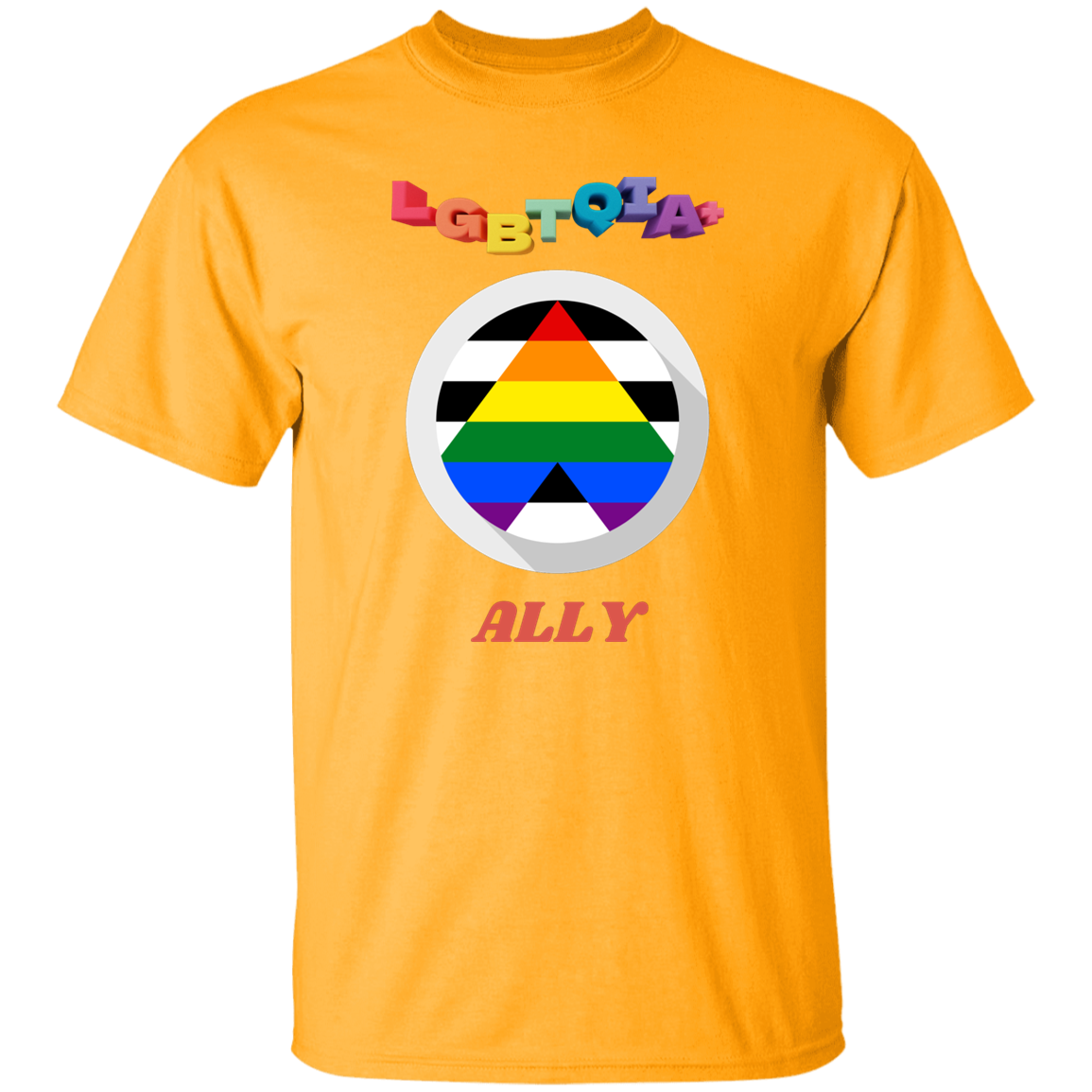 LGBTQIA+ ALLY Short Sleeve Shirt