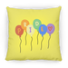 Pride Ballons Square Pillow