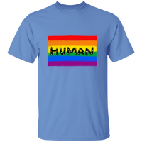 Human Pride Flag Short Sleeve Shirt