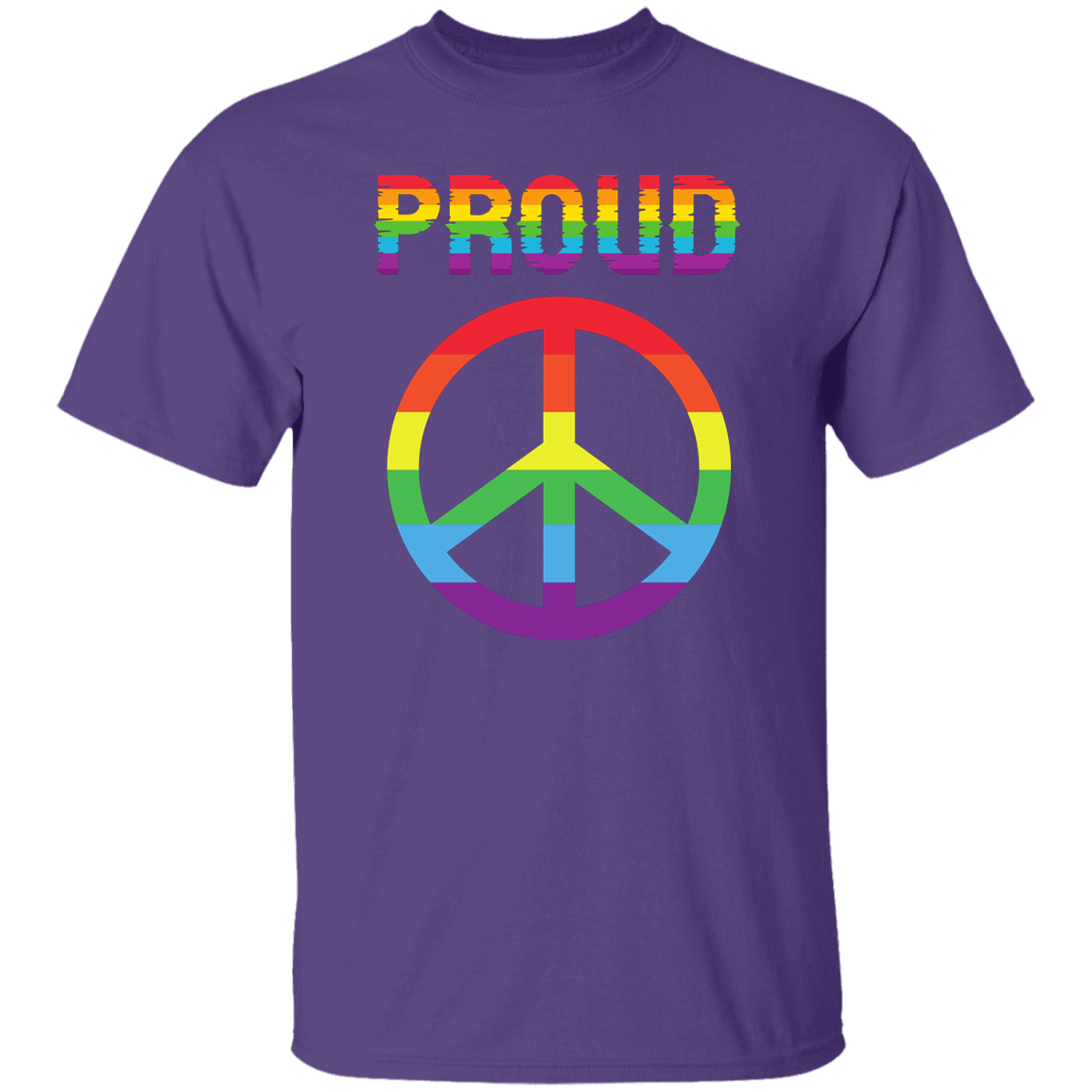 Proud Peace Short Sleeve Shirt