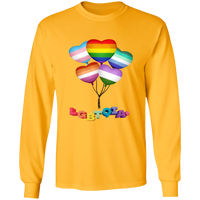 Pride Heart Balloons Long Sleeve Shirt