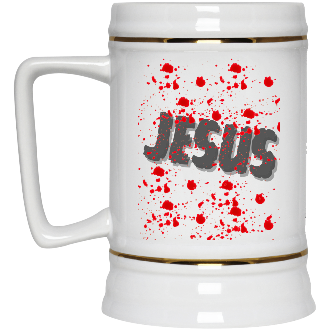 Blood of Jesus Beer Stein 22oz.