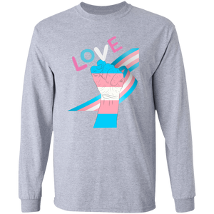 Trans Fist Long Sleeve Shirt